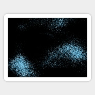 Blue Galaxies Sticker